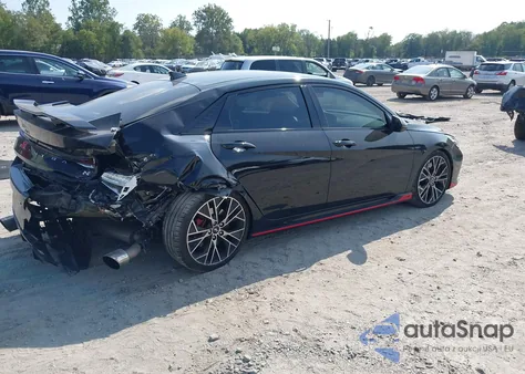 2022 Hyundai Elantra N from USA, damaged, VIN KMHLW4AK6NU003712